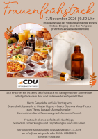 Unser Frauenfrühstück geht in die nächste Runde!